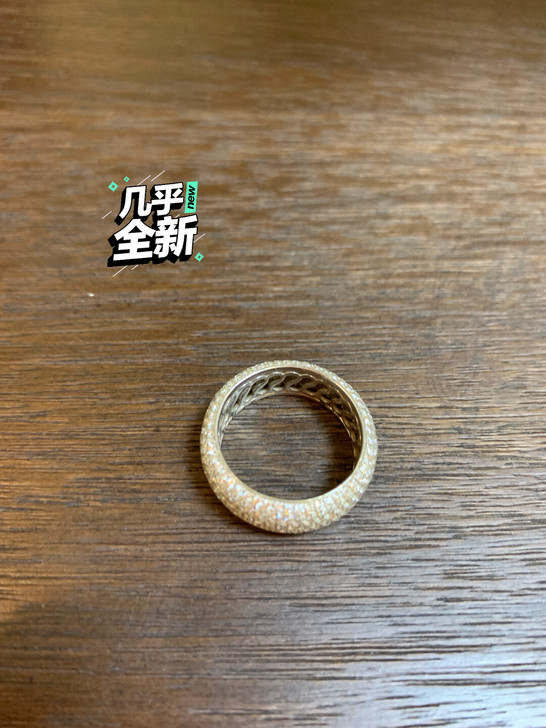 铂金钻石戒指女14/15#9900元包邮不...