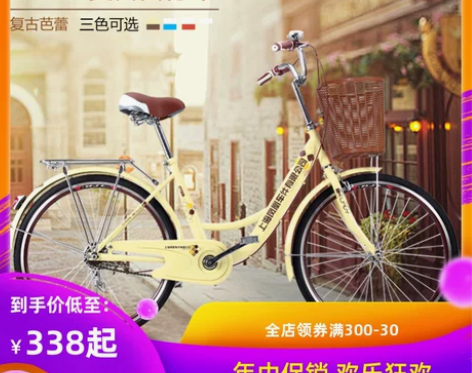 上海凤凰车件有限公司自行车女式24寸26寸...