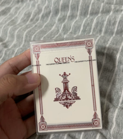 queen扑克 全新无暇 金属油墨 已被预...