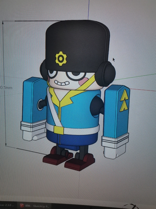 王者手办，米莱狄胡桃王国召唤小兵，3D打印...