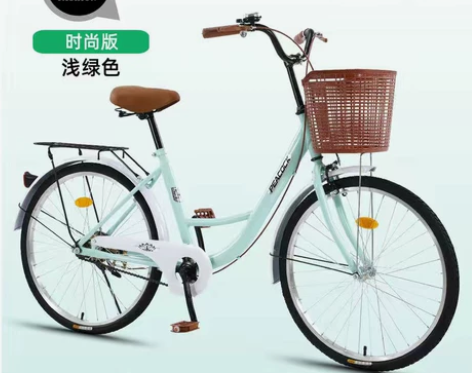 自行车成人26寸女式轻便男女学生大人韩版初...