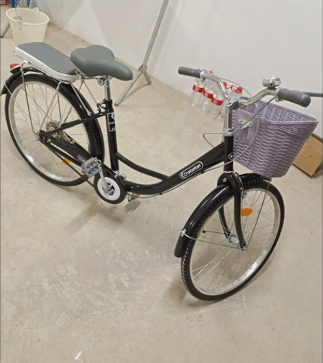 24寸黑色高配款自行车成人男女单车 24寸...