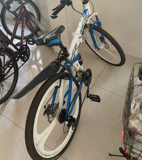 菲利普山地自行车男上班骑大人折叠越野24寸...