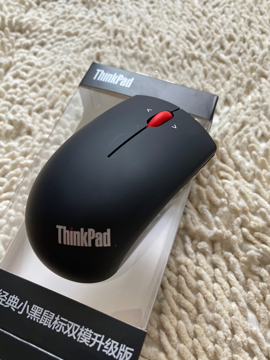 ThinkPad小黑红点无线鼠标 联想笔记...