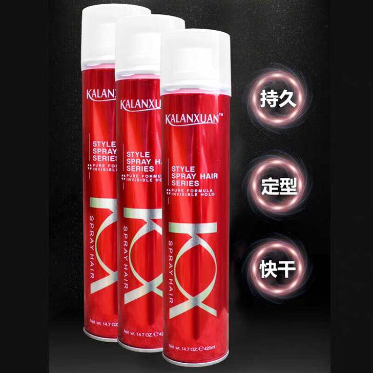(卡兰炫定型发胶 ）男女士清香干胶 喷雾啫...