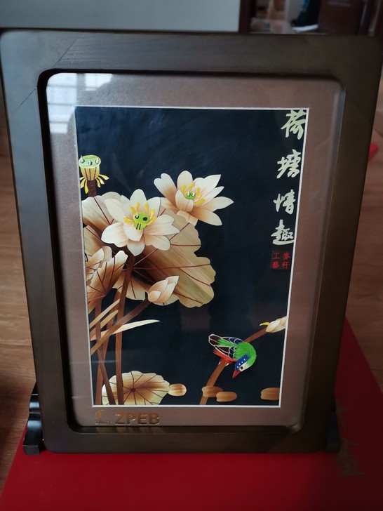 龙乡麦秆画，纯手工制做，传统工艺，所拍如图...