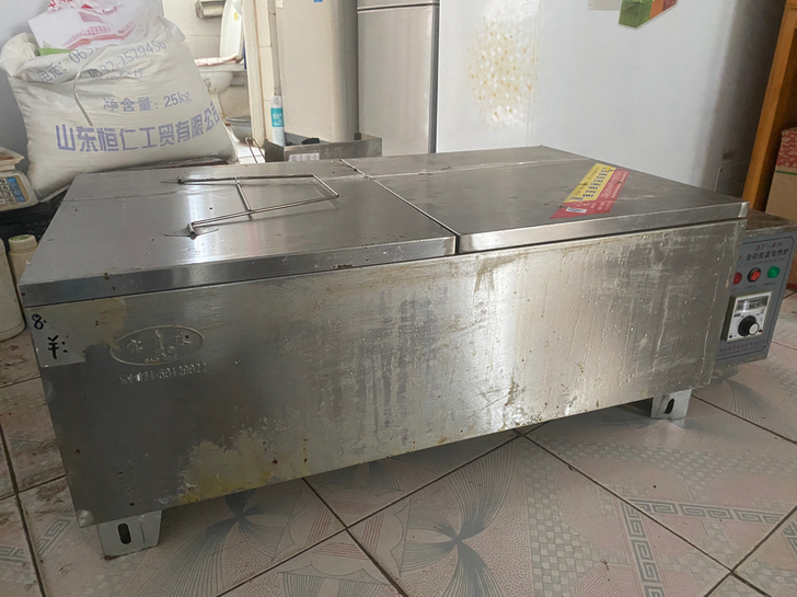 捡漏捡漏！！！几乎全新，宝珠牌商用电炸锅，...