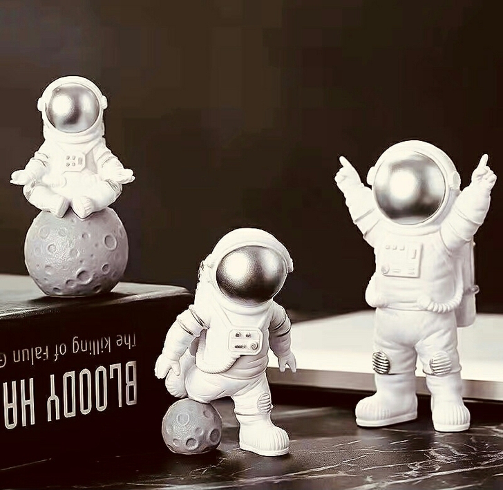 【20元三个包邮】太空人创意宇航员摆件太空...