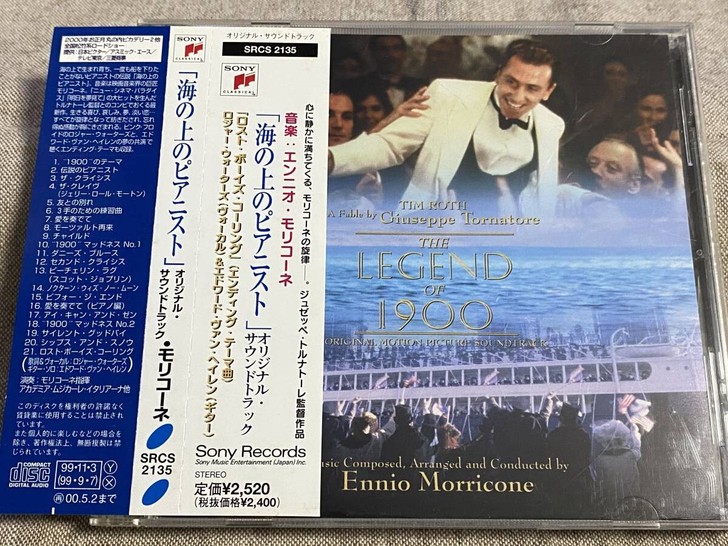 海上钢琴师，日版电影原声，ennio mo...