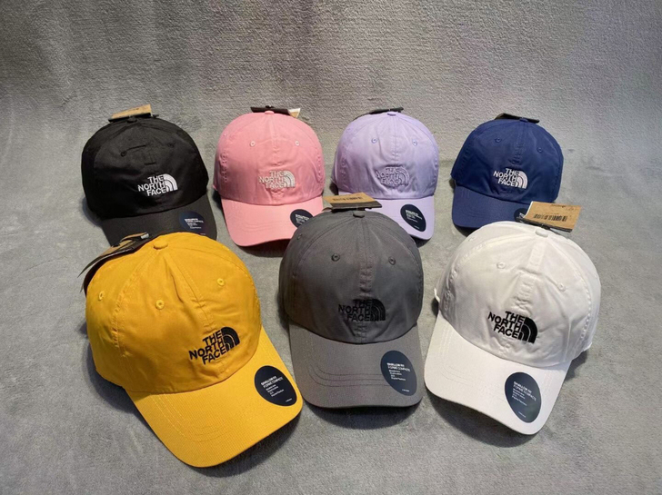 北面棒球帽 薄款速干遮阳帽 北面运动帽子鸭...