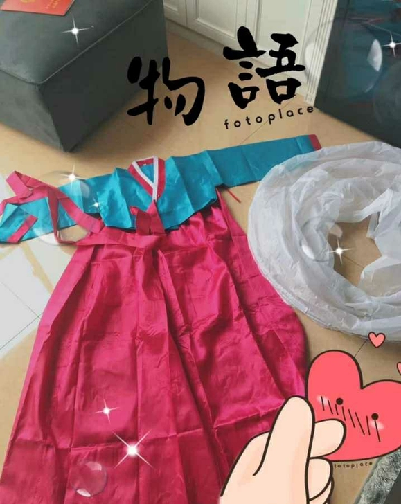 低价出朝鲜服+超大裙撑 可以当c服 ,姐...