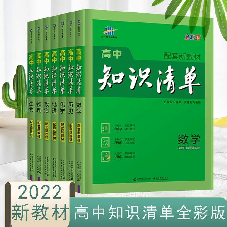 2022知识清单高中初中语文英语数学物理化...