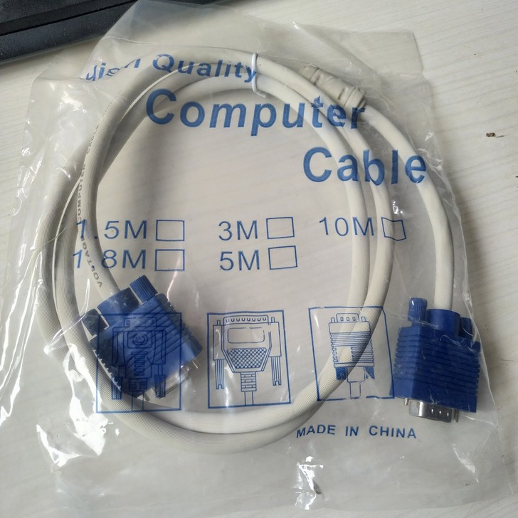 VGA视频线电脑显示器高清视频连接线