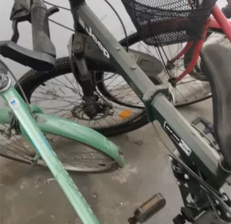 jeep自行车吉普折叠山地车超轻便携变速男...