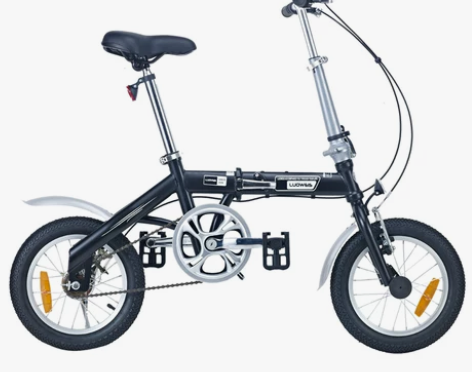 洛维斯超轻便携折叠自行车 小学生单车迷你成...