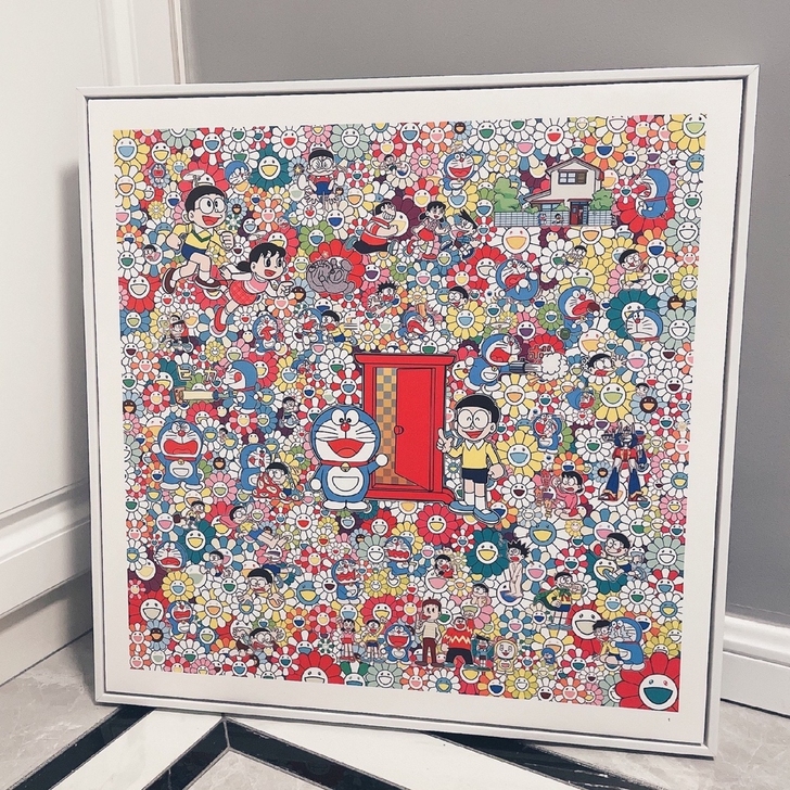 【全新包邮】 村上隆太阳花 kaws暴力熊...