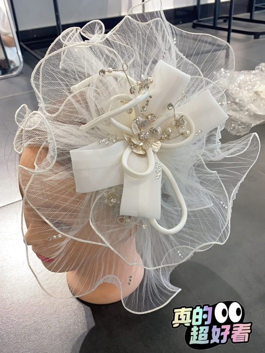 喜看家的头饰 除了好看没别的意思了全新