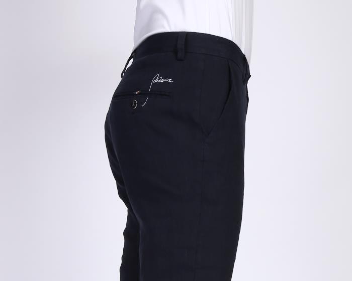 利郎全新正品，休闲裤（夏）-深蓝（18XX...