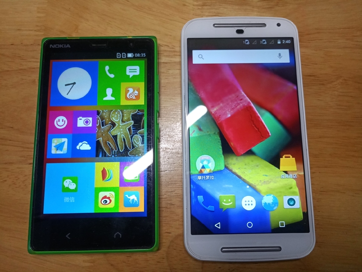 -打包出两台古董安卓机,诺基亚X2+摩托罗...