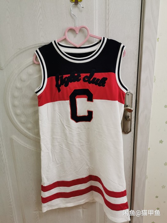 乐町运动风背心篮球无袖裙