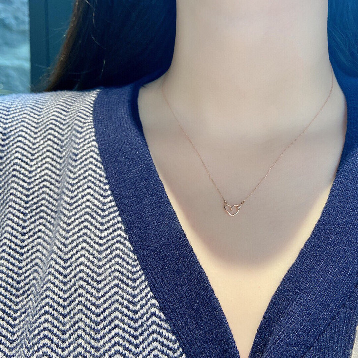 IDO 心扉系列钻石项链