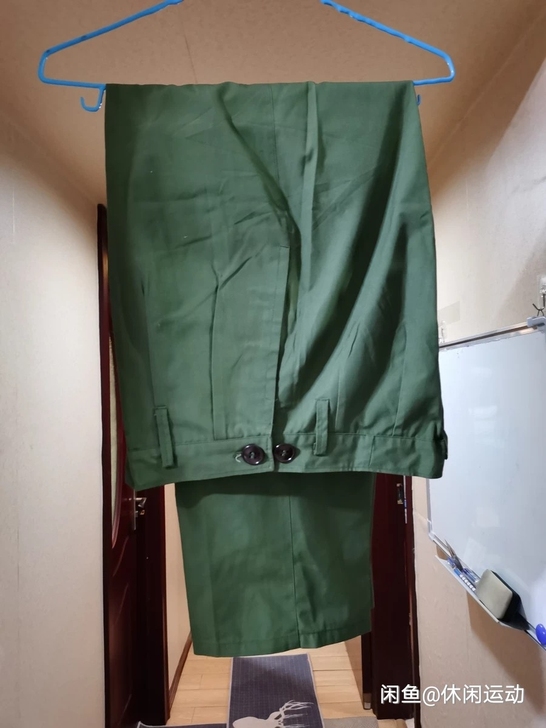 定制制服商务西裤绿色结实耐磨长裤女全新  ...