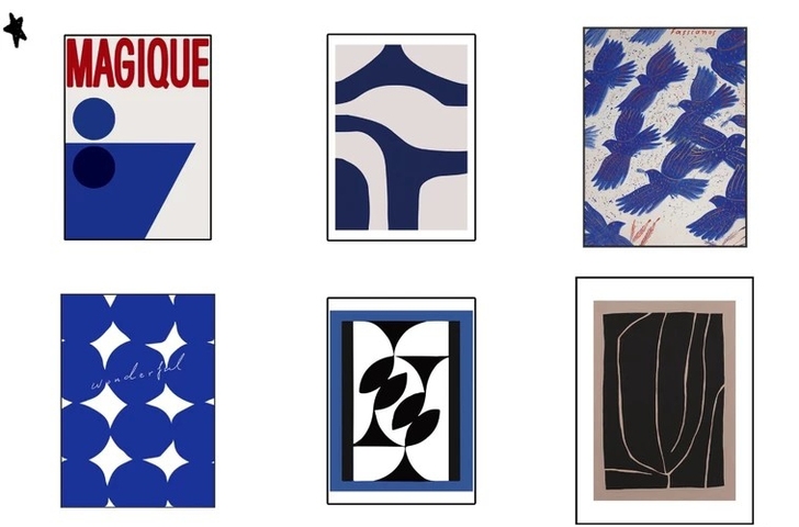 老杨真话#现代装饰画北欧#人性商战抽象简约...