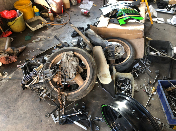 本田cb400 整车拆车件 忍者400