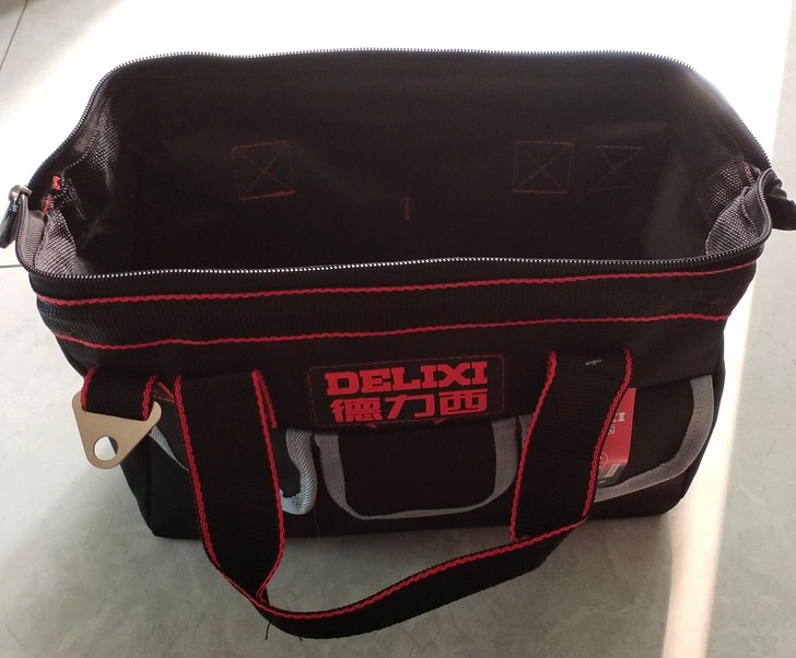 【处理】德力西工具包全新包邮帆布包多功能维...