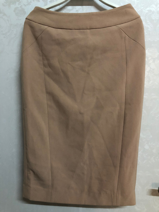 包臀裙半身裙后面开叉