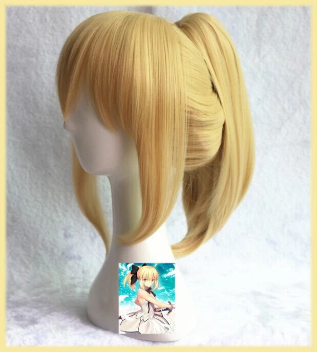 saber吾王cos假发