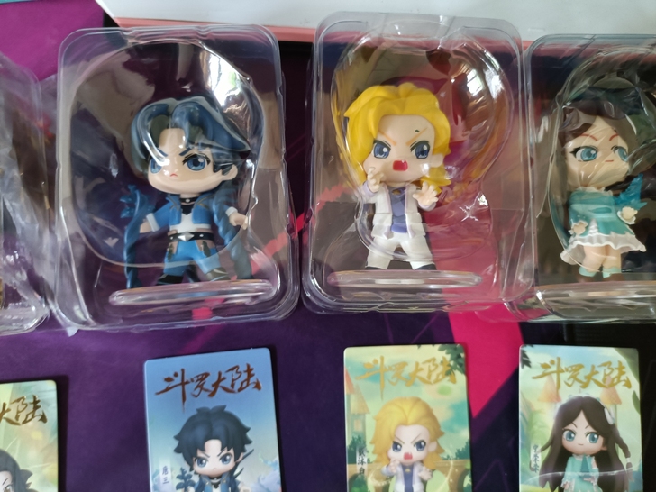斗罗大陆盲盒，斗罗大陆手办，chinajo...