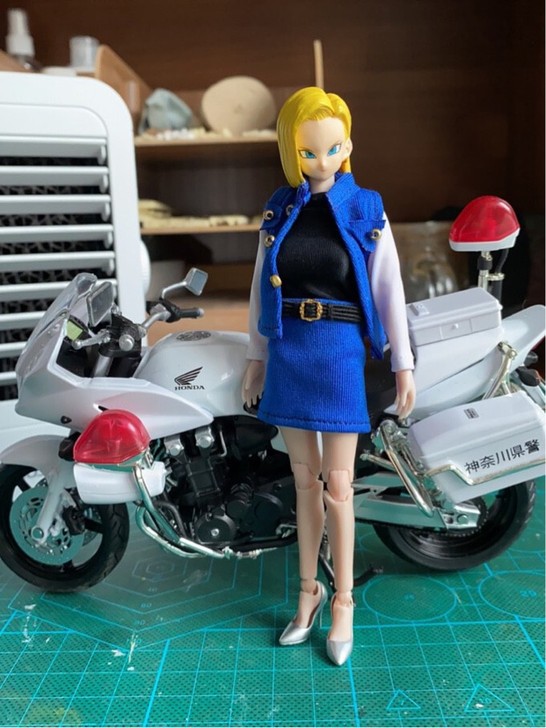 狼族动漫 七龙珠18号 SHF 海牛1/1...