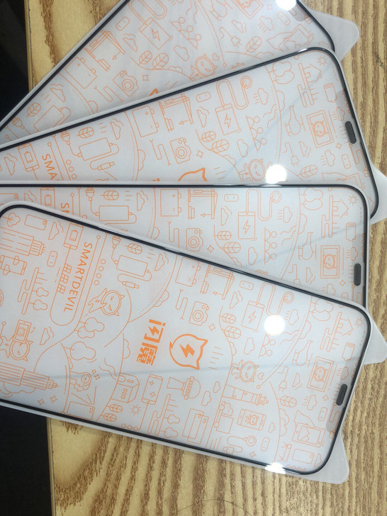 闪魔苹果钢化玻璃膜，苹果磨砂 高清 紫光 ...