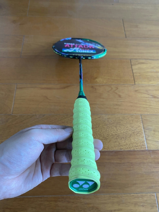 闲置转让天斧99lcw绿色个人一手尤尼克斯...