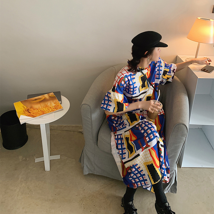 【新品抢先加购】爱你就像这件花花的连衣裙一...