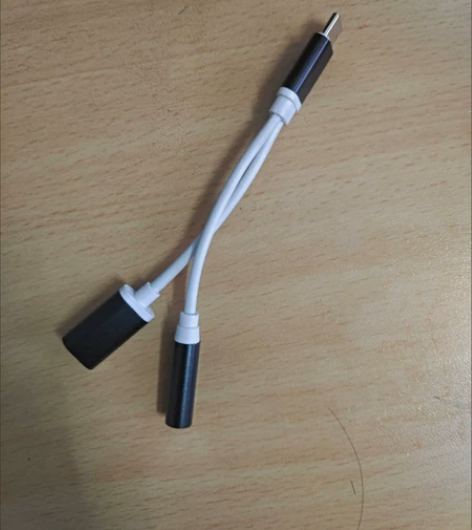适用华为type-c手机二合一转换线小米荣...