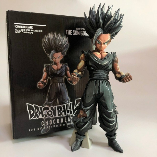 动漫手办模型 巧克力色悟饭 七龙珠 msp...