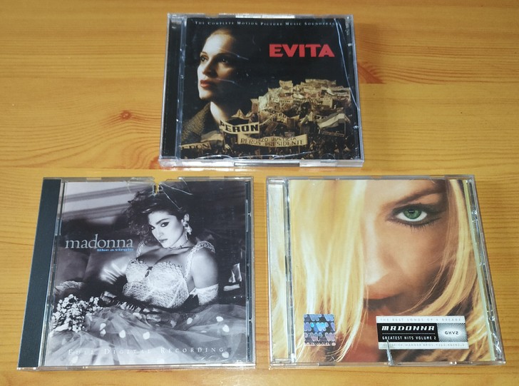 打包MADONNA麦当娜麦姐几张老盘 美首版