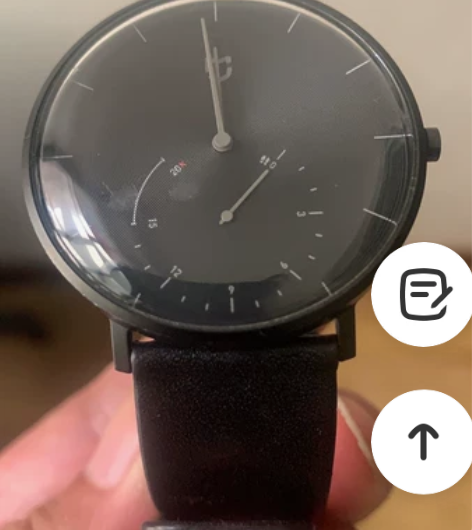 小米米家石英手表,可以跟手机上的米家App...