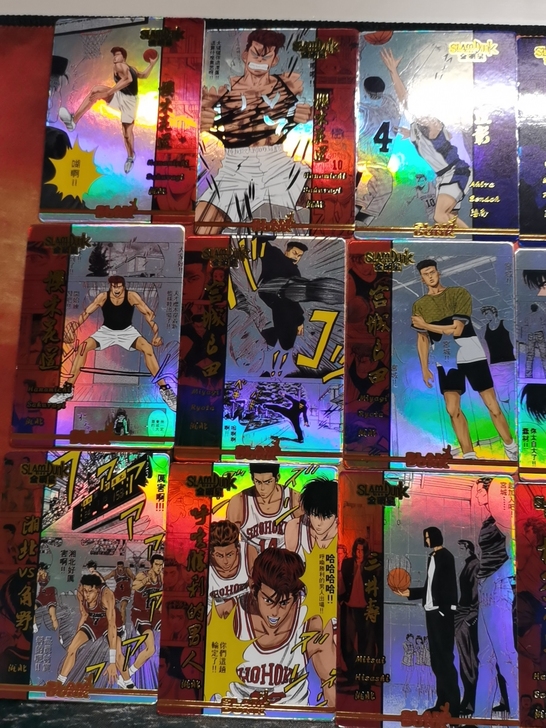神绣 灌篮高手 双面闪 超厚卡 第一二弹完...