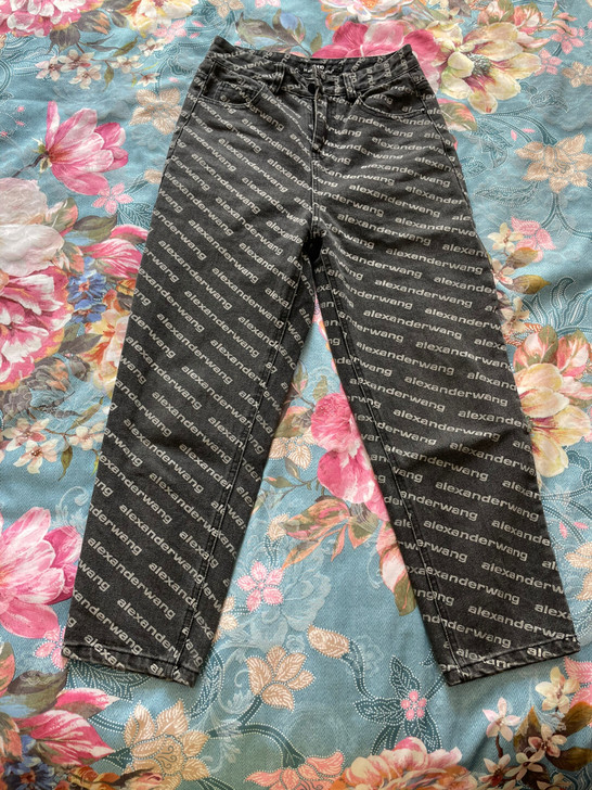 女士牛仔裤 s码 穿过三次 九分 图五图六...