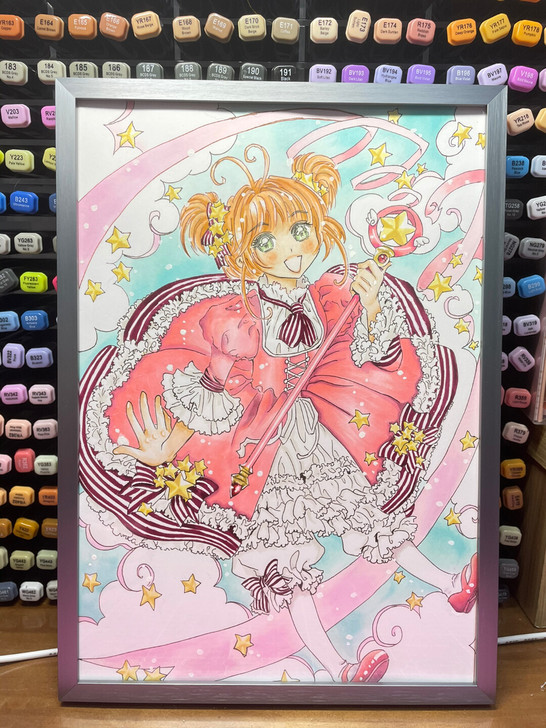 马克笔手绘画：