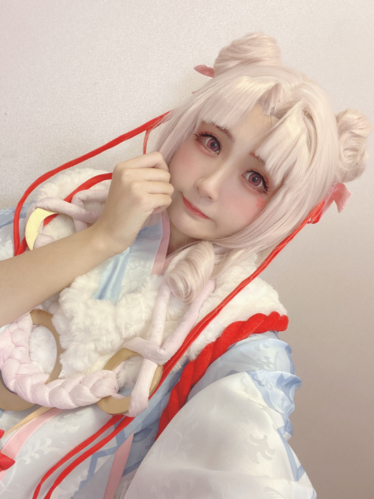 【7Ucos出租】缘结神COS稚雪缱绻爬塔...