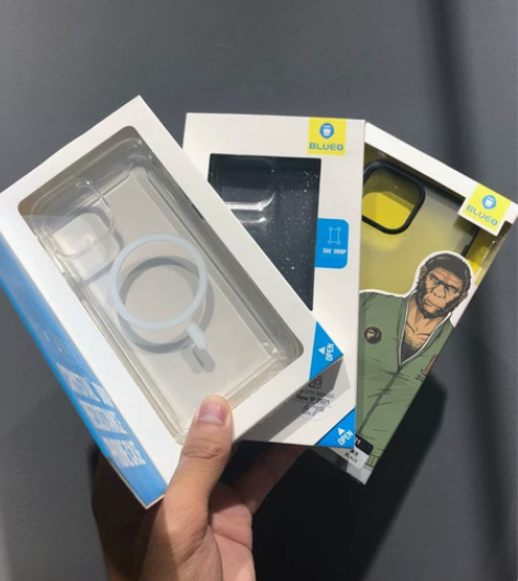 蓝猩苹果13promax透明磁吸壳护甲保护...