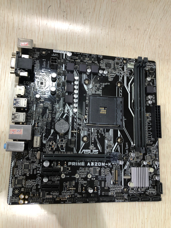 华硕A320M-K主板   成色新