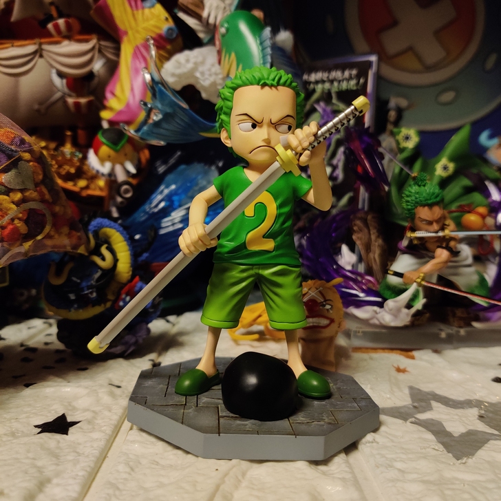 海贼王童年系列晨间第一弹   童年索隆！