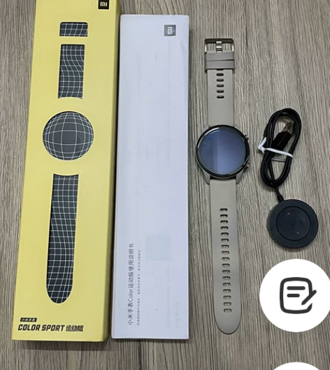 小米color运动版手表白色95新原装正品...
