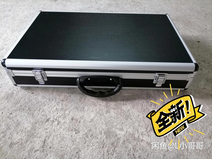 全新 可装多件套铝箱 麦克风铝合金箱子手提...
