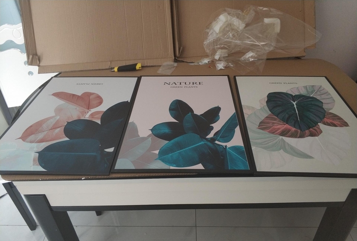 闲置北欧装饰画客厅三联墙画沙发背景墙卧室挂画